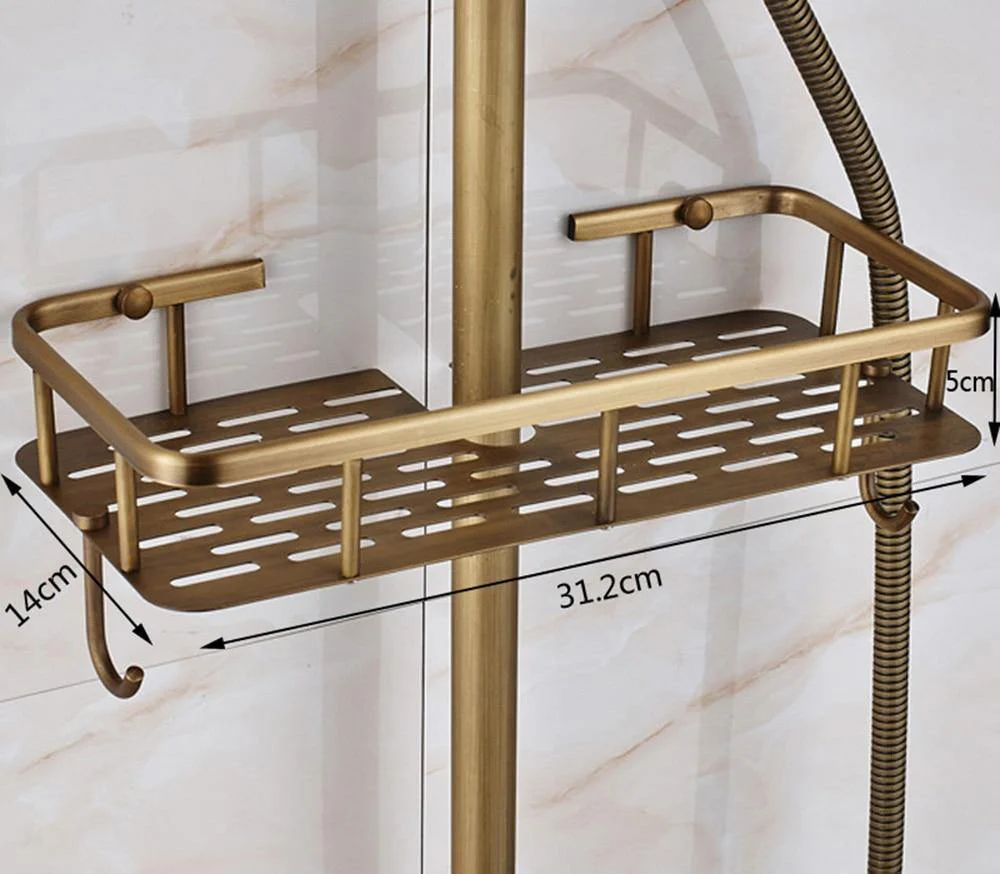 Elegant Luxury Antique Rainfall Bathroom Shower Set - Image 14