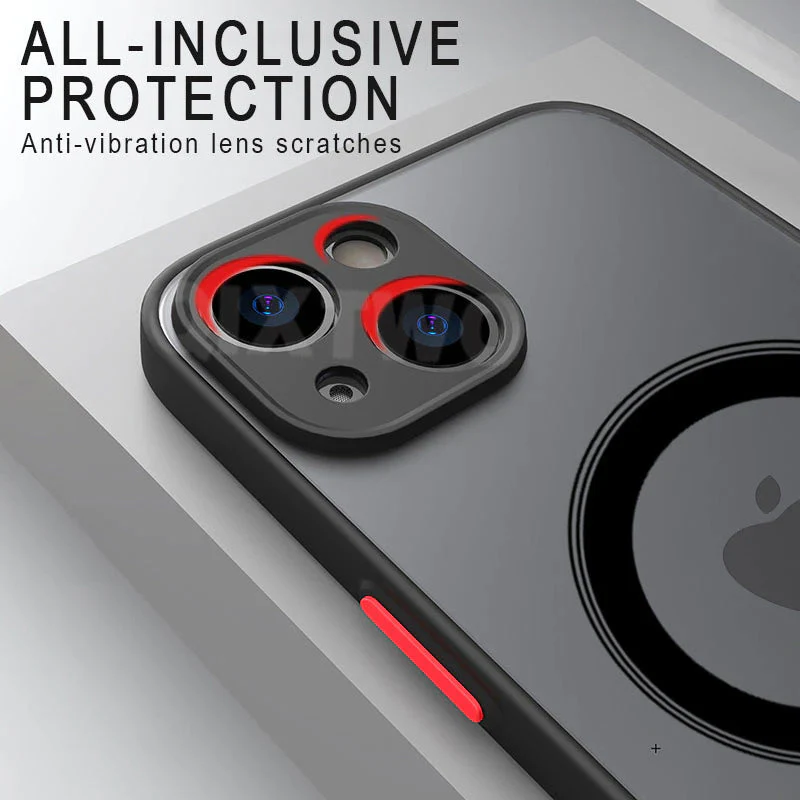 Elegant Magsafe Shockproof iPhone Case - Image 4