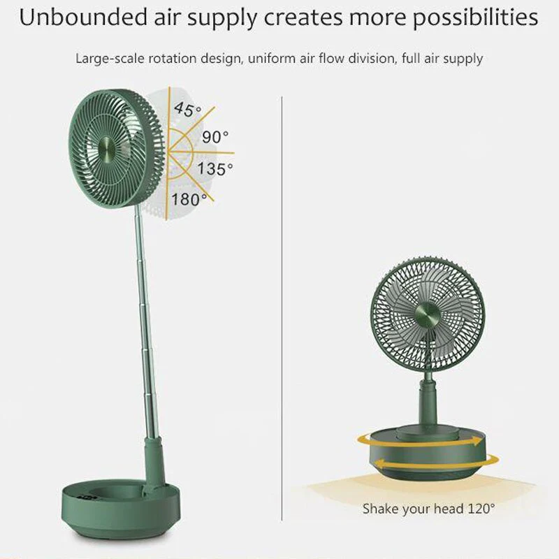 Elegant Mini Foldable Humidifier Fan - Image 10