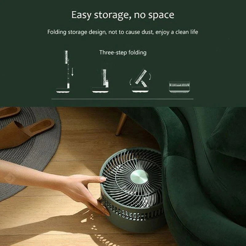 Elegant Mini Foldable Humidifier Fan - Image 6