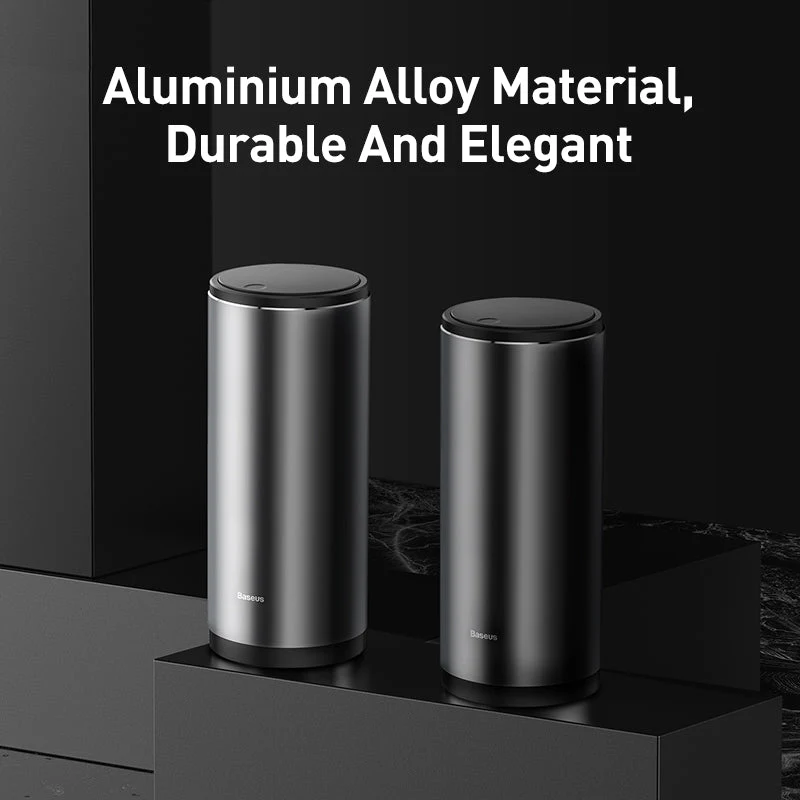 Elegant Mini Matte Car Trash Can - Image 2