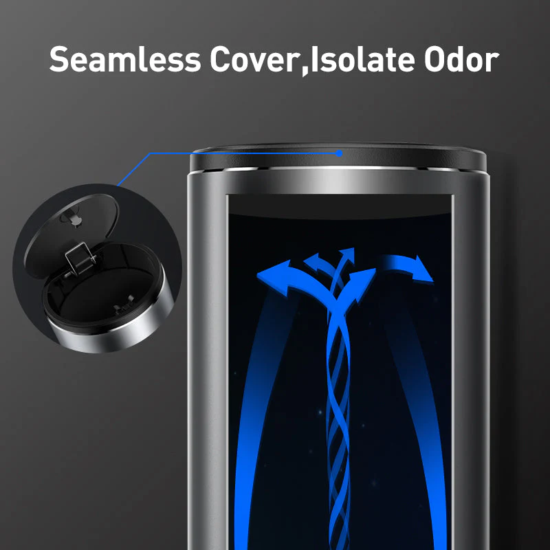 Elegant Mini Matte Car Trash Can - Image 9