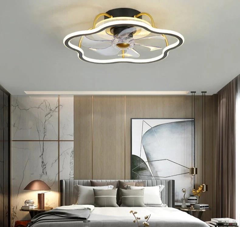 Elegant Modern LED Ceiling Fan Lamp - Image 5