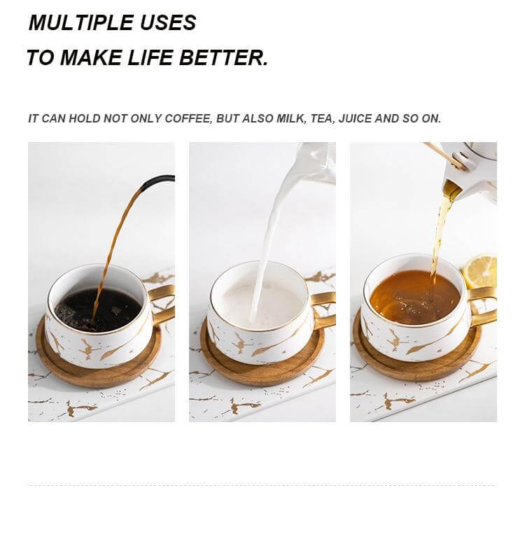 Elegant Nordic Marble Ceramic Coffee Mugs - Image 10