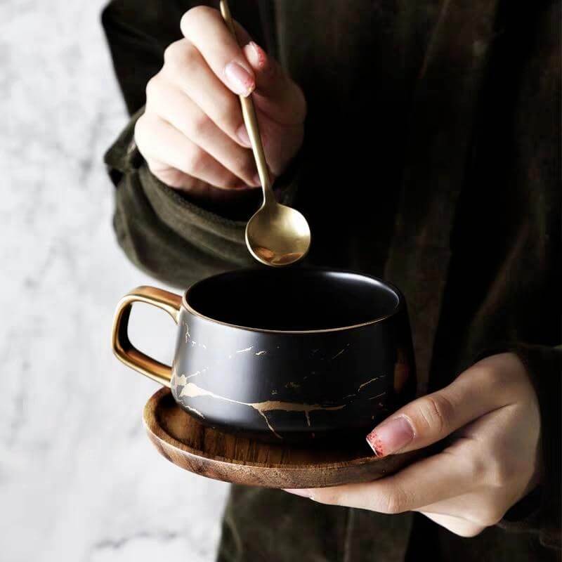 Elegant Nordic Marble Ceramic Coffee Mugs - Image 16