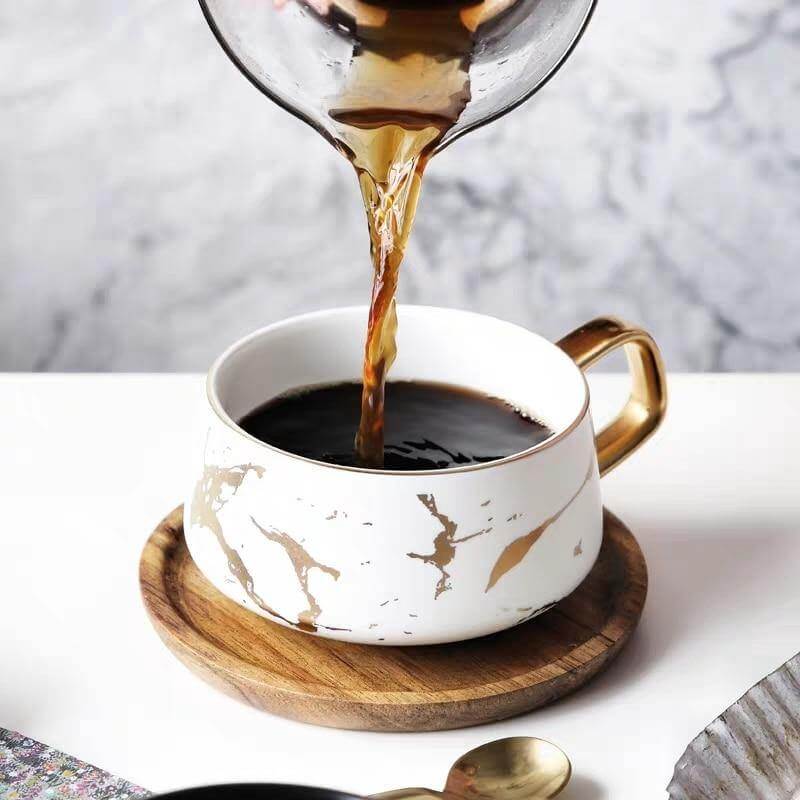 Elegant Nordic Marble Ceramic Coffee Mugs - Image 6