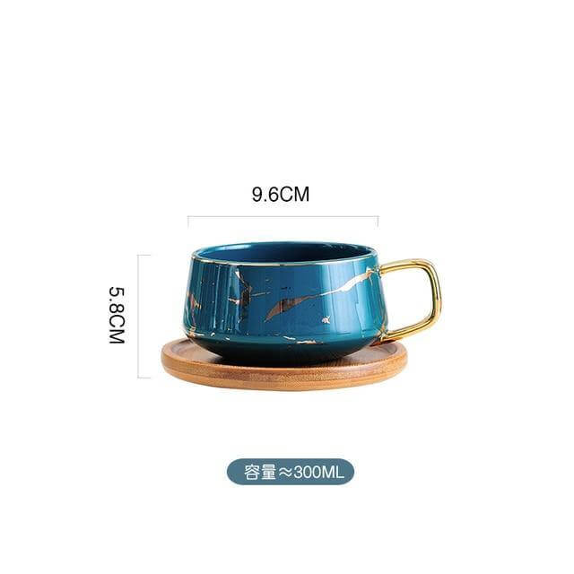 Elegant Nordic Marble Ceramic Coffee Mugs - Image 7