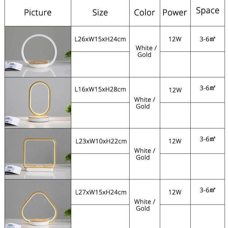 Elegant Nordic Touch LED Table Lamp - Image 4