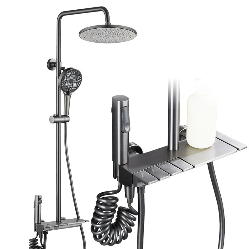 Elegant Piano Style Rainfall Bathroom Shower Set - Image 3