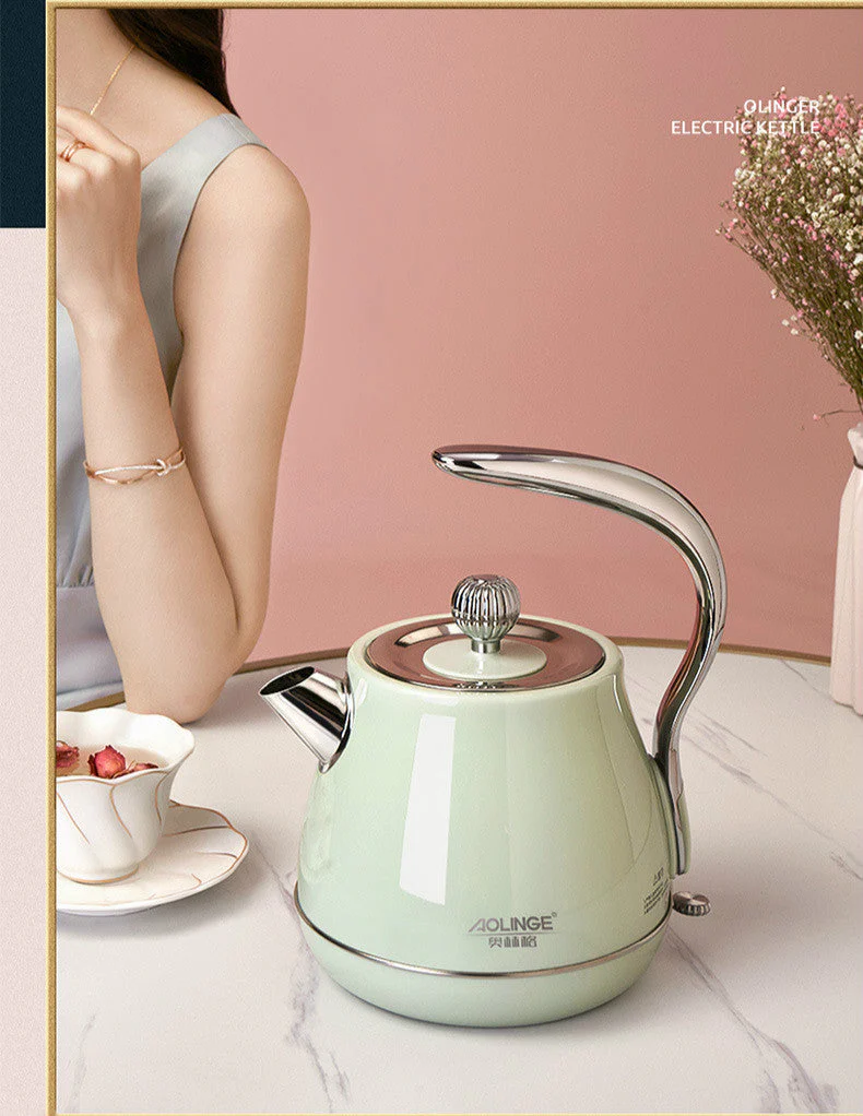 Elegant Retro Electric Simple Kettle - Image 7