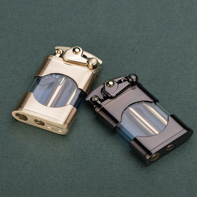 Elegant Retro Slim Metal Lighter - Image 4