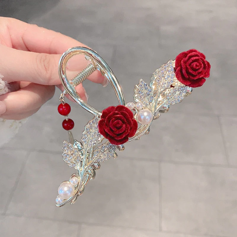 Elegant Rose Retro Hairpin - Image 4