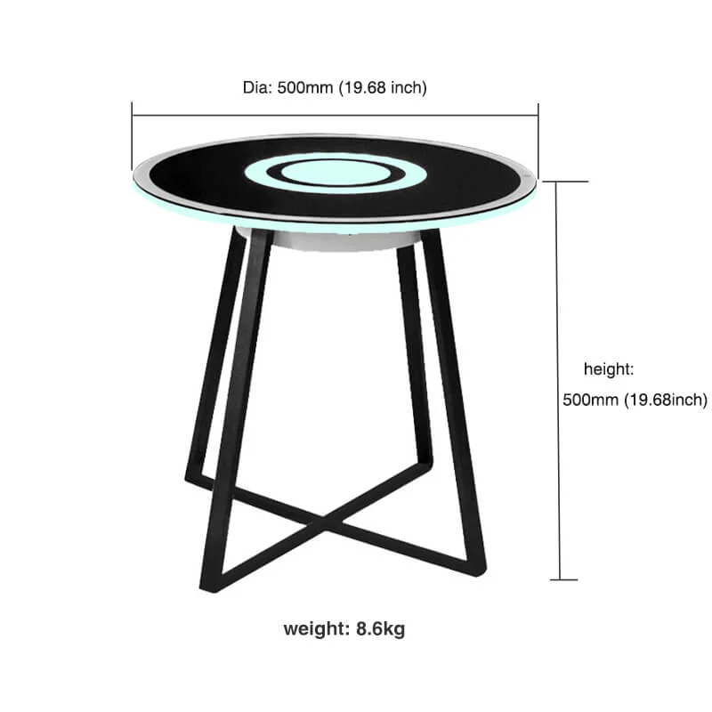 Elegant Smart Bluetooth Control Coffee Table - Image 3