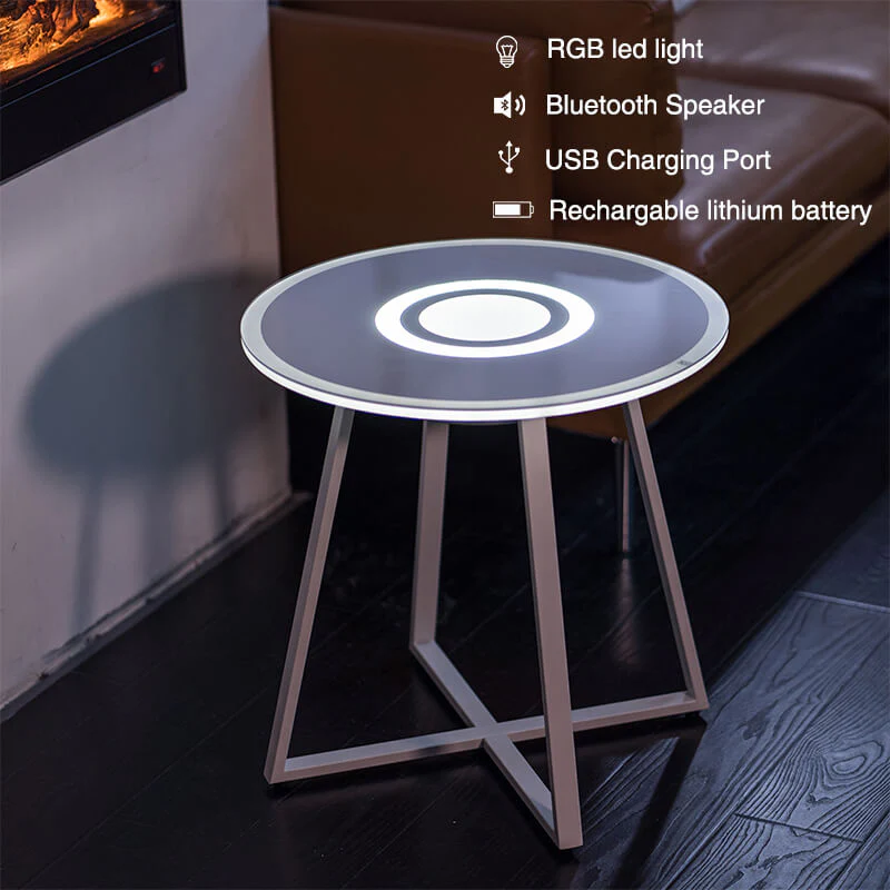 Elegant Smart Bluetooth Control Coffee Table - Image 4