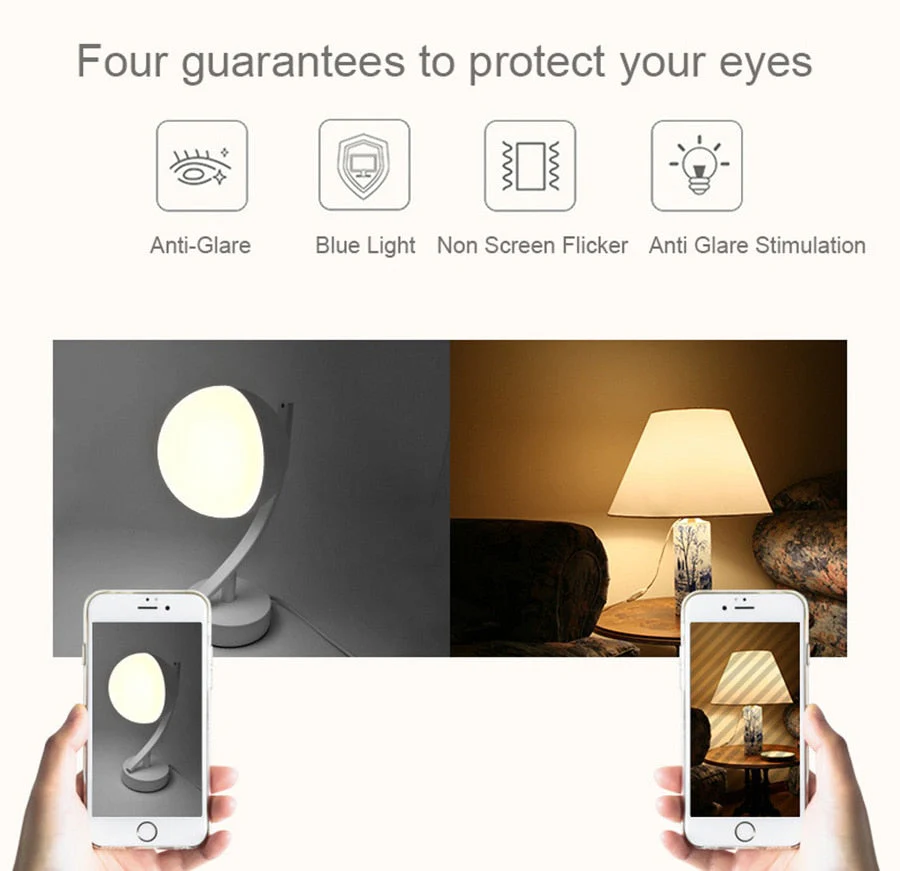Elegant Smart Voice Dimmable LED Desk Lamp - Image 2