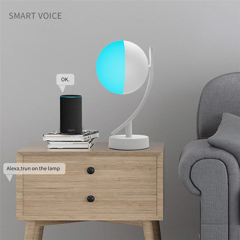 Elegant Smart Voice Dimmable LED Desk Lamp - Image 3