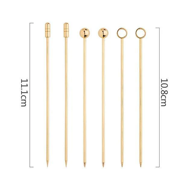 Elegant Stainless Steel Fruit Fork Jar - Image 14