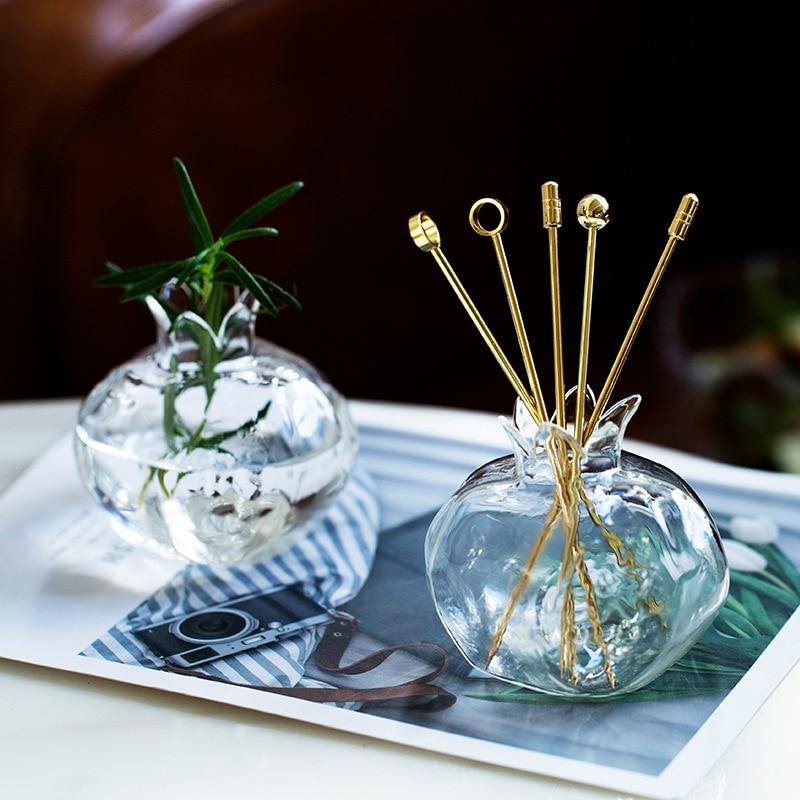 Elegant Stainless Steel Fruit Fork Jar - Image 2