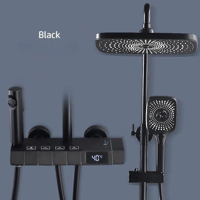 Elegant Symphony Rainfall Digital Shower Set - Image 9