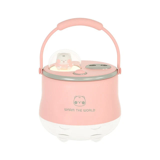 Elegant Teapot Humidifier Night Lamp - Image 4