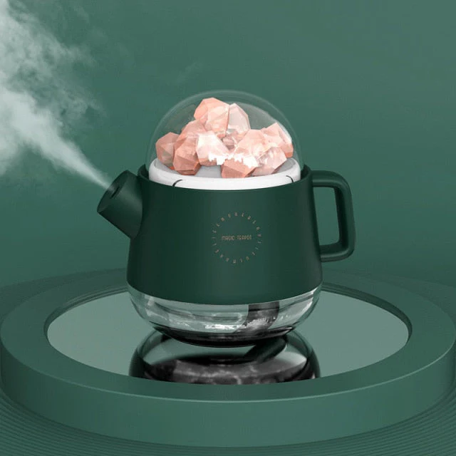 Elegant Teapot Humidifier Night Lamp - Image 6
