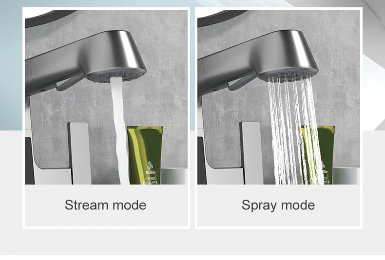 Elegant Temperature Display Smart Faucet - Image 10