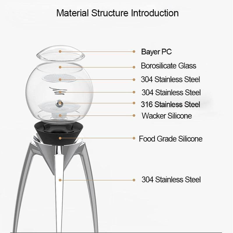 Elegant Three Legs Drip Coffee and Tea Maker - Image 9