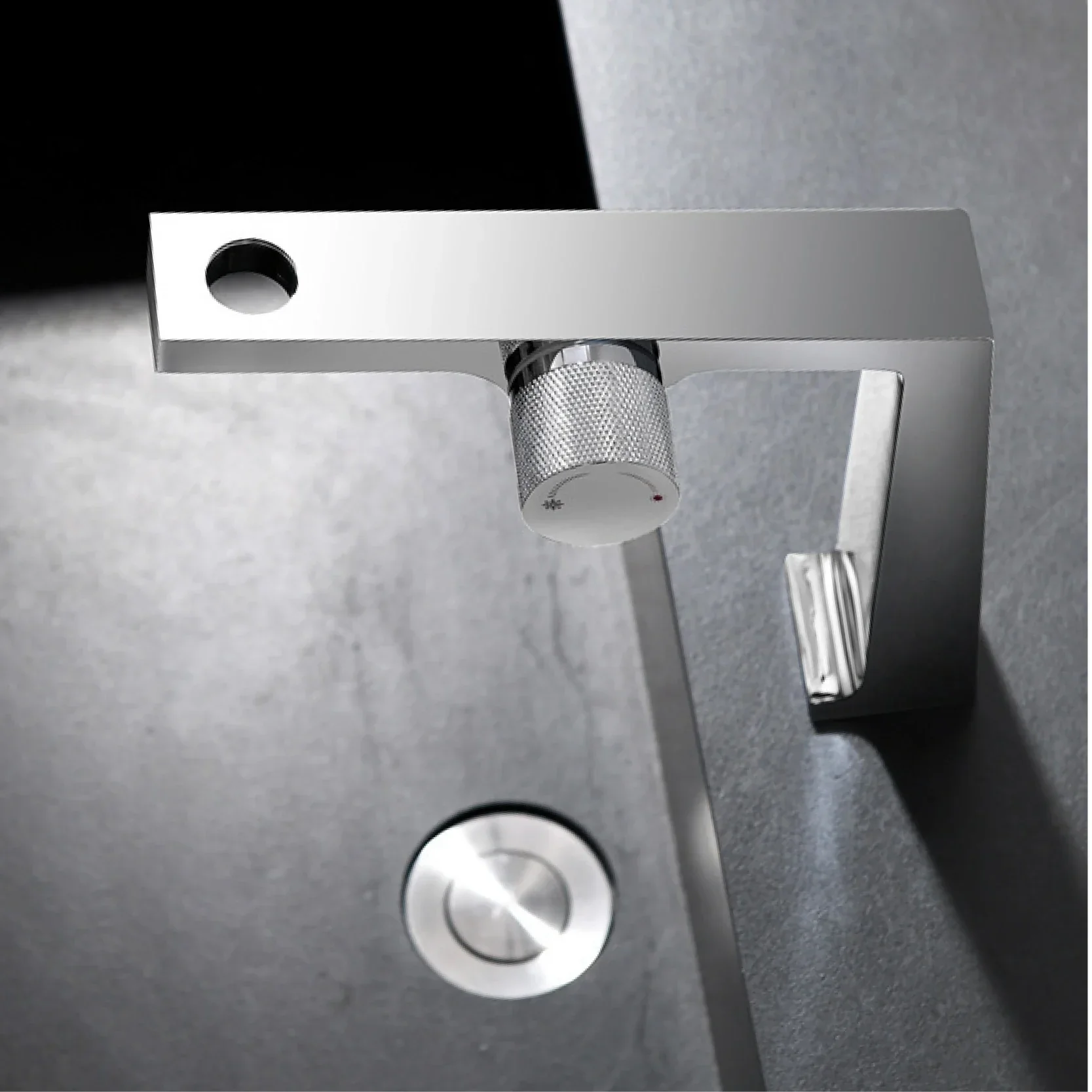 Elegant Touch Single Dual Control Bathroom Faucet - Image 5