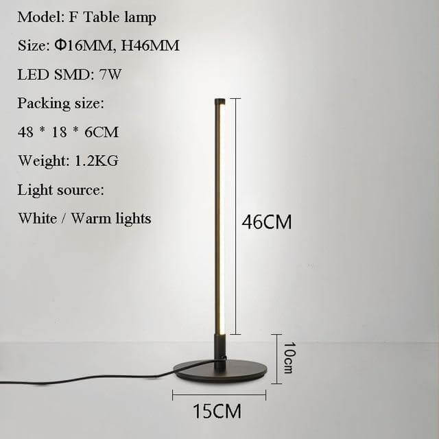 Elegant Vertical Atmospheric Floor Lamp - Image 10