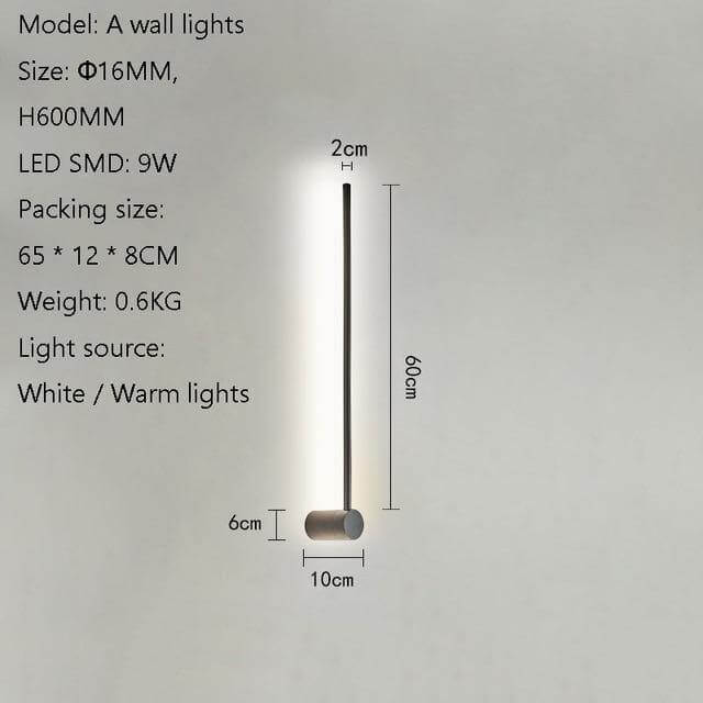 Elegant Vertical Atmospheric Floor Lamp - Image 6