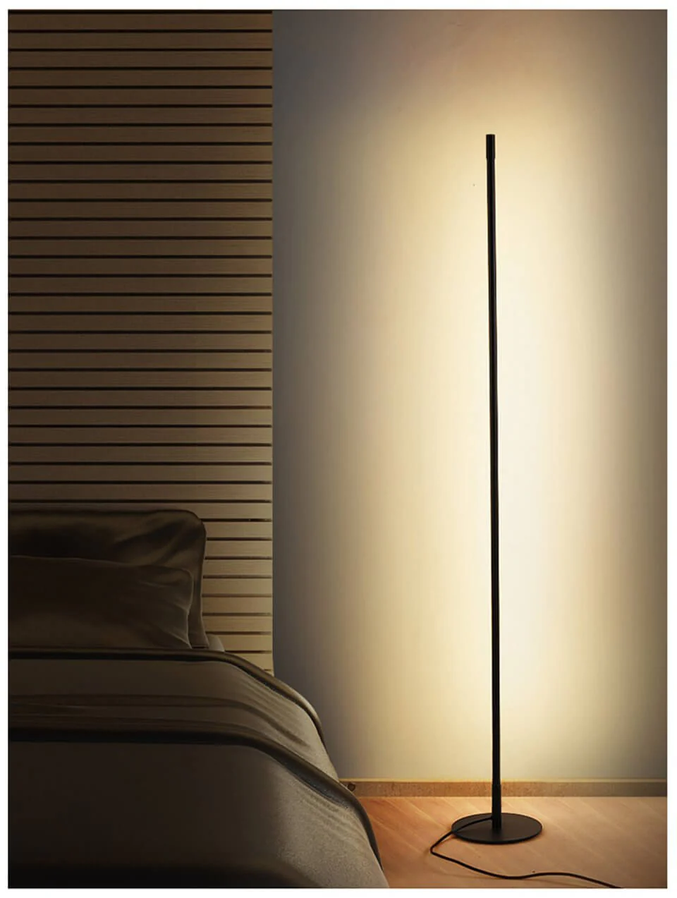 Elegant Vertical Atmospheric Floor Lamp - Image 7
