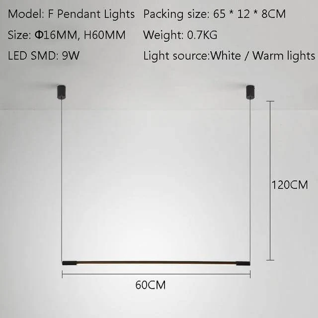 Elegant Vertical Atmospheric Floor Lamp - Image 8