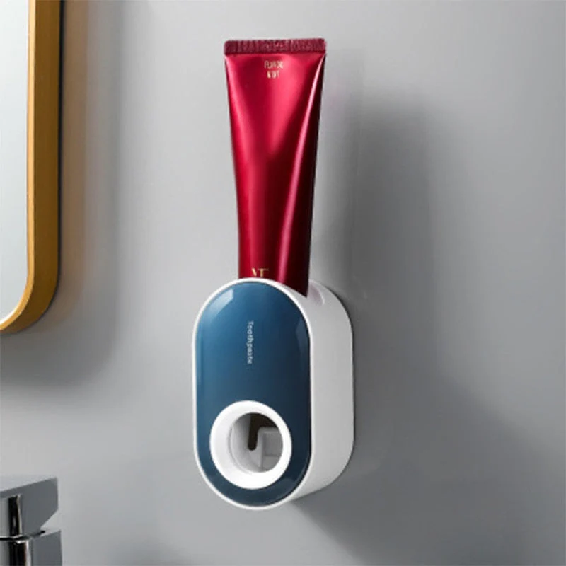 Elegant Wall-Mounted Toothpaste Holder Dispenser - Image 5