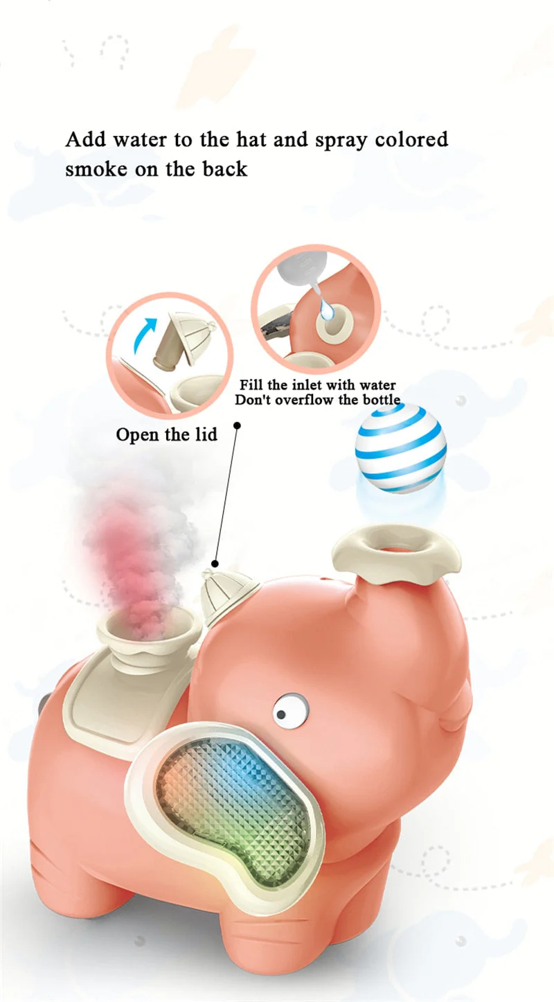 Elephant Levitation Ball Musical Humidifier - Image 7