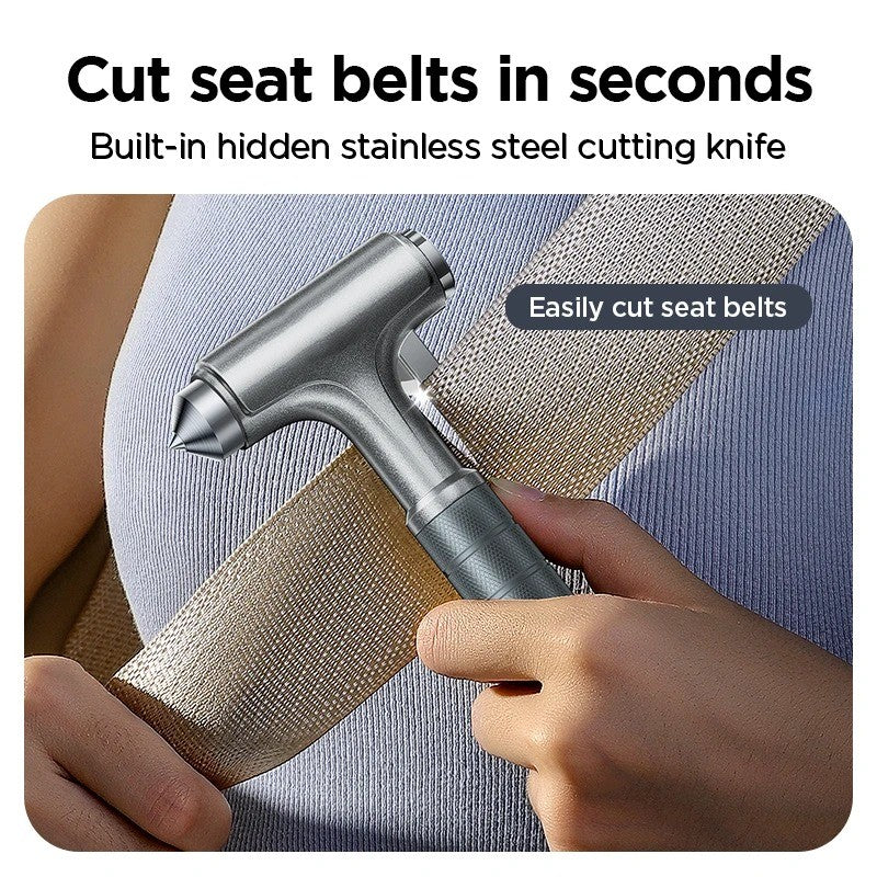 Emergency Car Survival Window Breaking Mini Hammer - Image 3