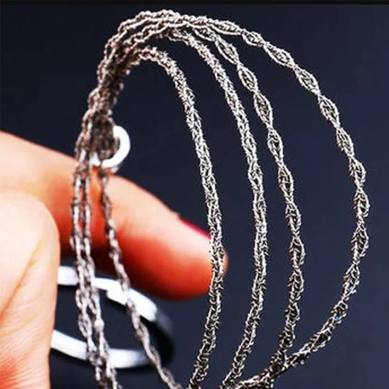 Emergency Survival Stainless Steel Wire Saw - Image 4
