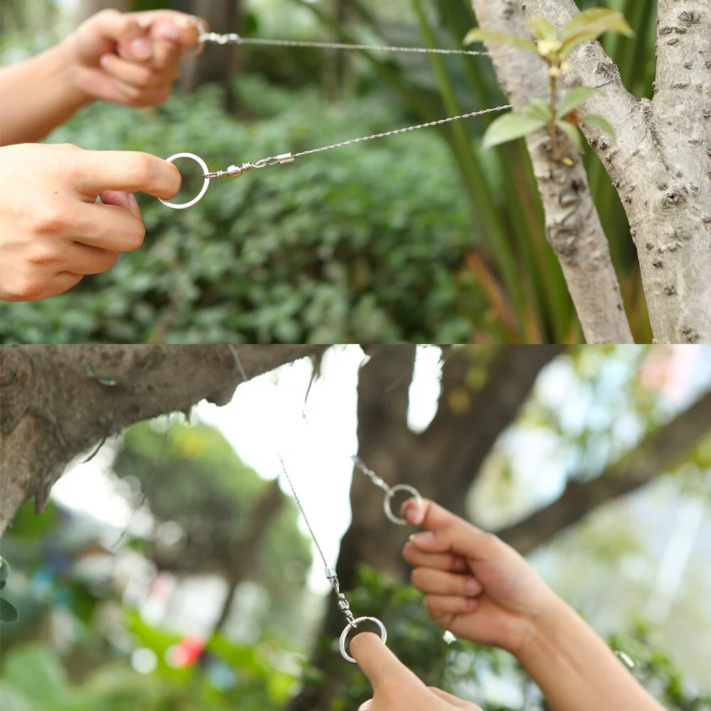 Emergency Survival Stainless Steel Wire Saw - Image 5