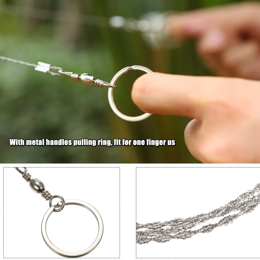 Emergency Survival Stainless Steel Wire Saw - Image 8
