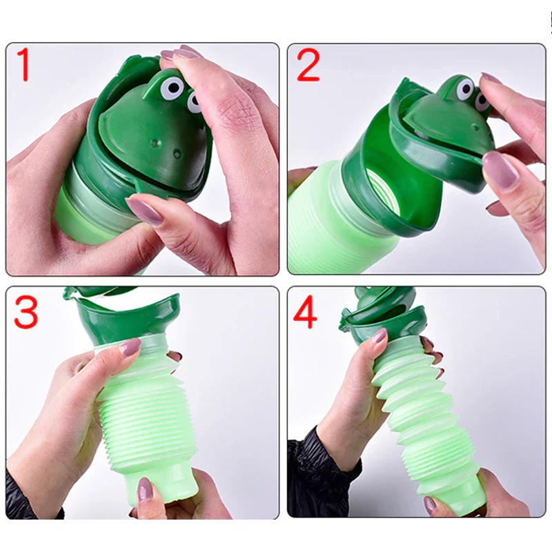 Emergency Travel Portable Reusable Kids Camping Toilet - Image 4