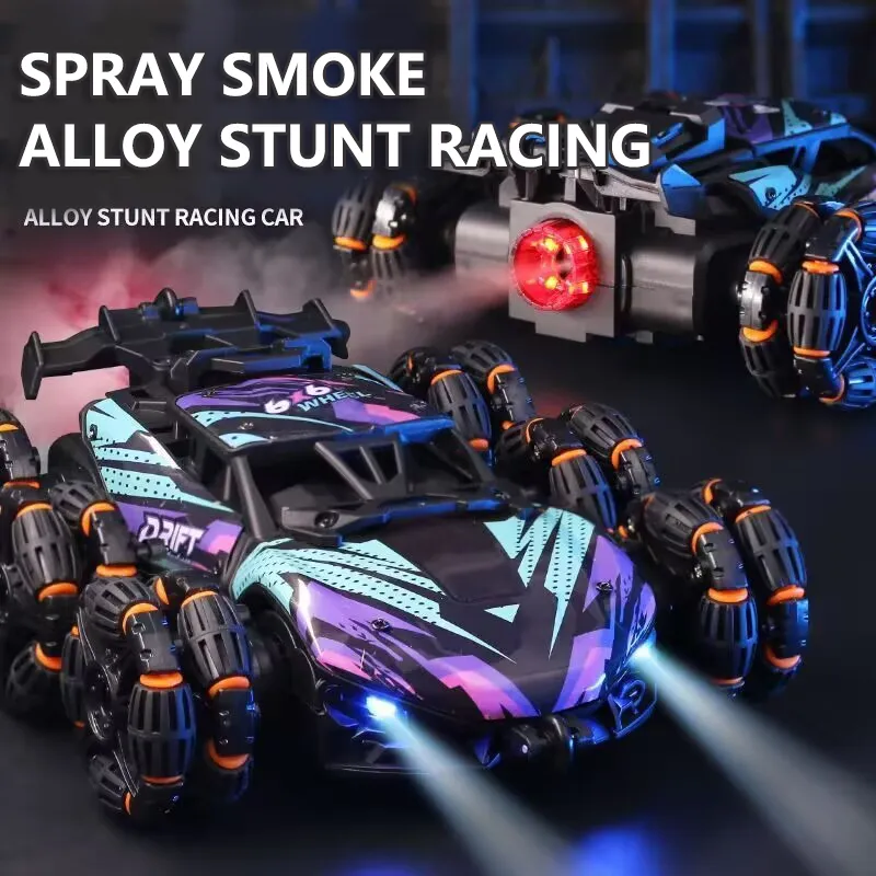 Endless Fun Six Wheels RC Stunt Car - Image 2