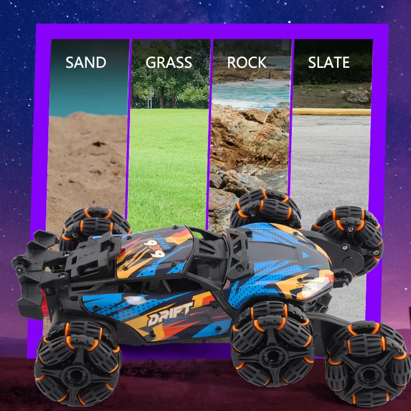 Endless Fun Six Wheels RC Stunt Car - Image 5