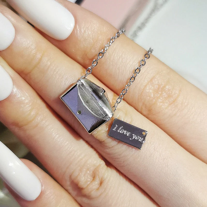 Envelop Love Letter Necklace - Image 3