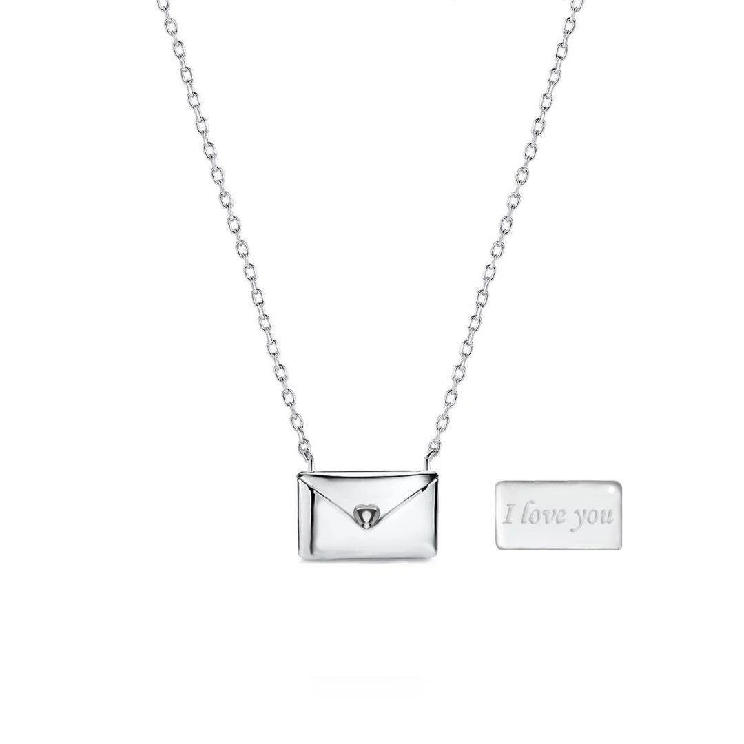 Envelop Love Letter Necklace - Image 4