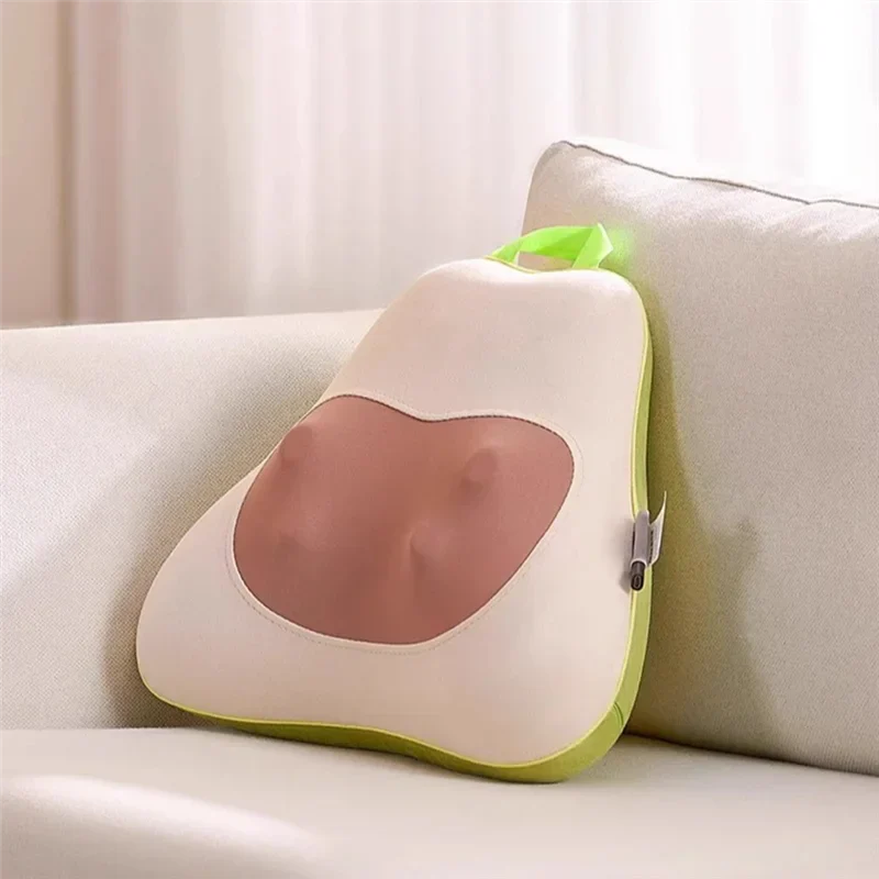 Ergonomic Back Support Heated Vibration Massager - Image 3