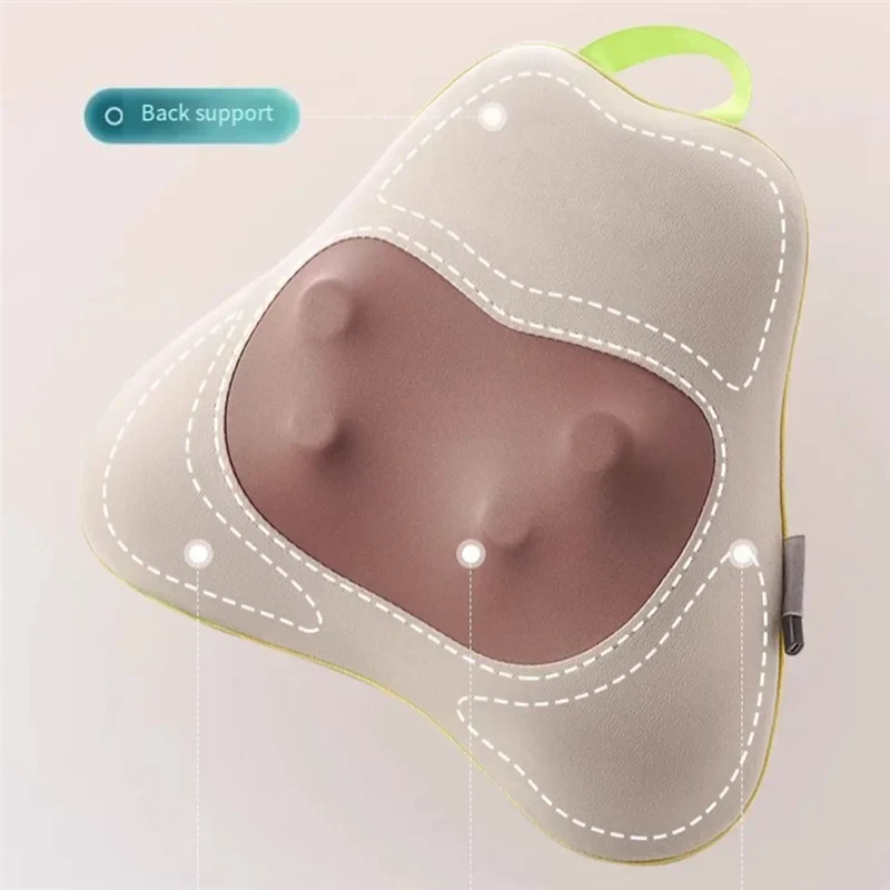 Ergonomic Back Support Heated Vibration Massager - Image 5