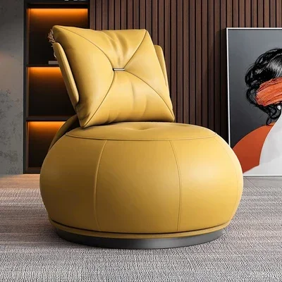 Ergonomic Back Support Rotating Lounge Chair - Image 6