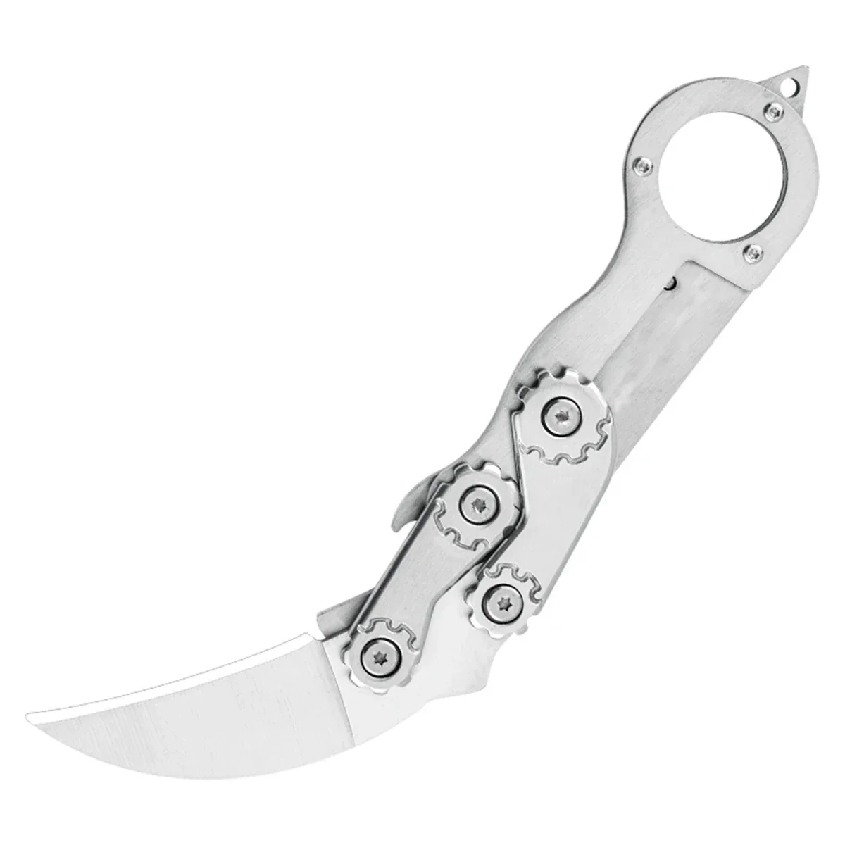 Ergonomic Handle Foldable Karambit EDC Knife - Image 7