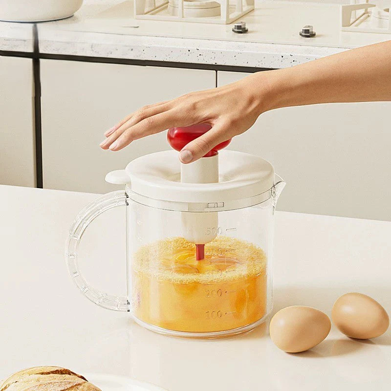 Ergonomic Handle Kitchen Egg Whisk Cup - Image 2