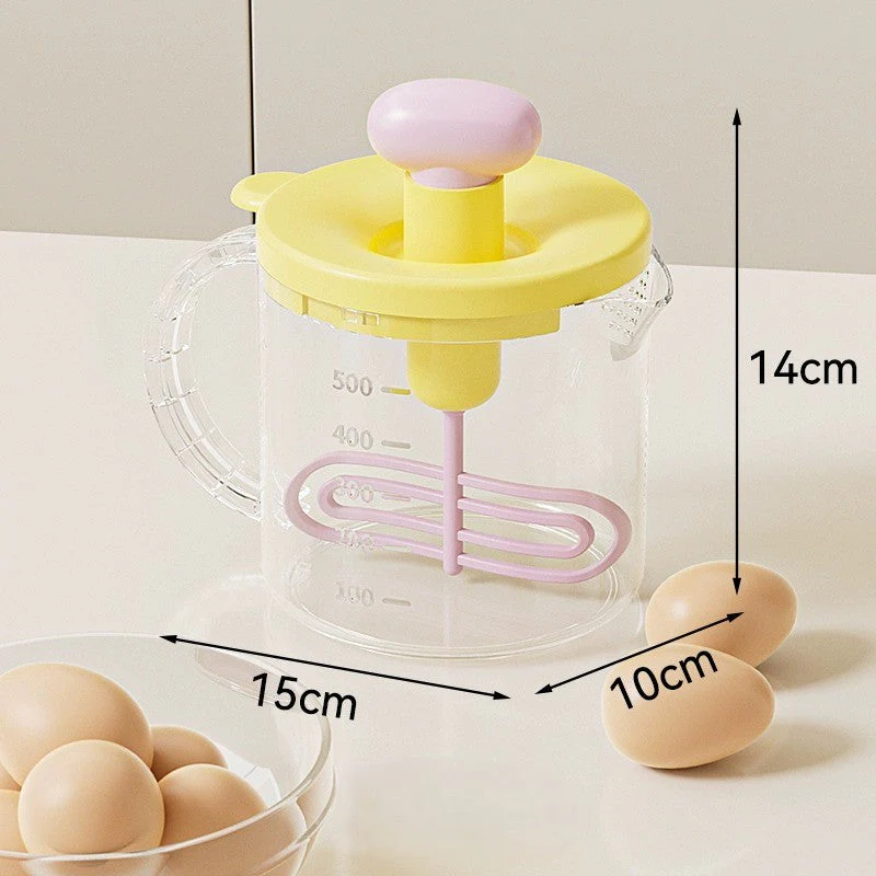 Ergonomic Handle Kitchen Egg Whisk Cup - Image 5