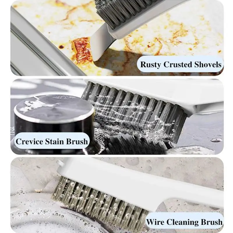 Ergonomic Handle Kitchen Scrub Cleaning Brush - Image 5